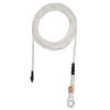 Tulmex 5489-10D Cables de Protección con Cuerda de Nylon de 1/2'' Seguro Doble Image