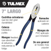 Tulmex (D) 201-7 Pinza de Electricista Clásicas - 7 Pulgadas Image 2
