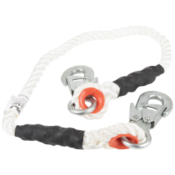 Tulmex 5489-10PD Cables de Protección con Cuerda de Polipropileno de 9/16'' Seguro Doble Image 
