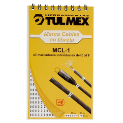 Tulmex MCL-1 Libretas Marcacables - 45 marcadores del 0 al 9 Image 