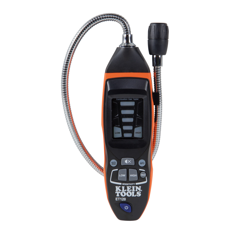 conservador caja registradora pastel Detector de fuga de gas combustible - ET120 | Klein Tools Mexico