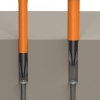 Desarmador de punta delgada con aislamiento; punta cabinet de 4,8 mm y barra redonda de 15,2 cm - Alternate Image