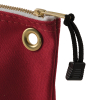 Bolsa con cierre relámpago, portaherramientas grande de 45,7 cm de lona roja - Alternate Image