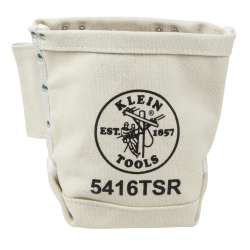 5416TSR Bolsa de lona n.º 4 de 2,7 × 22,9 × 25,4 cm con orificios de drenaje para pernos