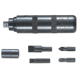 70220 Desarmador de impacto reversible de 6 piezas