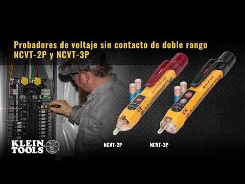 Probadores de voltaje sin contacto de doble rango. -  Mod. NCVT-2P, NCVT-3P