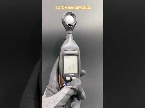 ¿Sabes cuál es el nivel de luz de tu casa, oficina o construcción? Medidor de luz - Mod. ET130