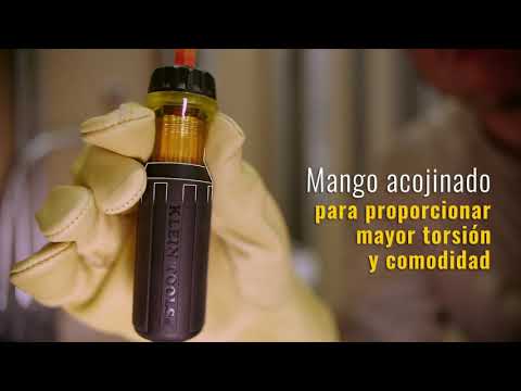 Juego de desarmadores intercambiables con aislamiento 8 en 1. - Mod. 32288