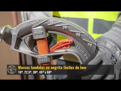 Dobladores de tubos conduit con Angle Setter™. - Mod. 51603, 51604, 51605, 51606, 51607