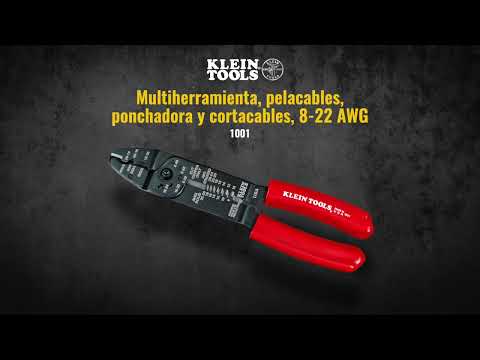 Pinza multiusos para cable de  8 a 22 AWG. - Mod. 1001