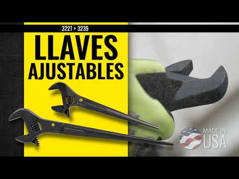 Llaves ajustables extra anchas. - Mod. 3227, 3239