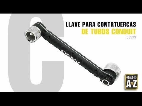 De la A a la Z C ( Llave para contratuercas de tubos conduit )
