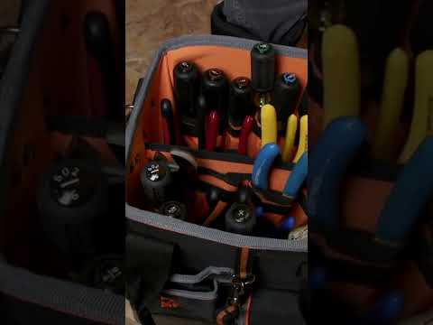 ¡40 bolsillos! Portaherramientas Tradesman Pro con máximo almacenamiento.- Mod. 554161014