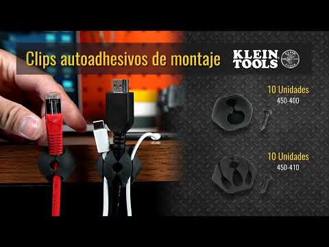 Clips autoadhesivos de montaje. - Mod. 450-400, 450-410