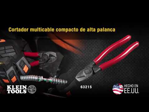 Pinza corta cables multicable compacto de alta palanca Mod. 63215