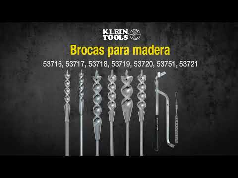 Brocas para madera - Mod. 53716, 53717, 53718, 53719, 53720, 53721, 53751