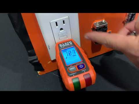 Probador de GFCI con pantalla LCD. Mod. RT250