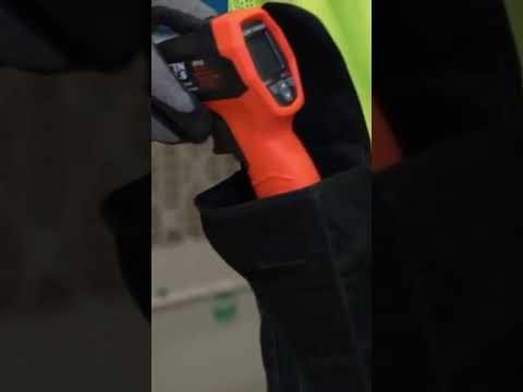 Termómetro infrarrojo de doble láser 20:1 para superficies, gases o líquidos - Mod. IR10