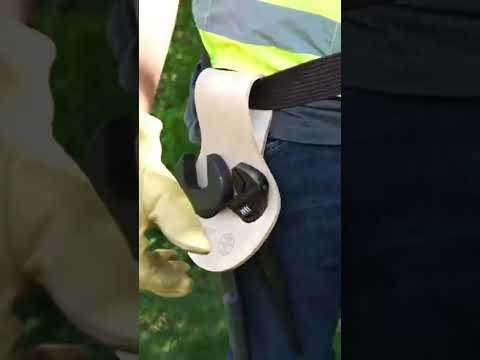 ¡Ahorra tiempo en el trabajo! Soporte de cuero tipo túnel para llave de construcción - Mod. 5459T