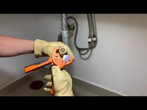 Cortador de tuberías multicapa y de PVC Horizontal Mod. 88912