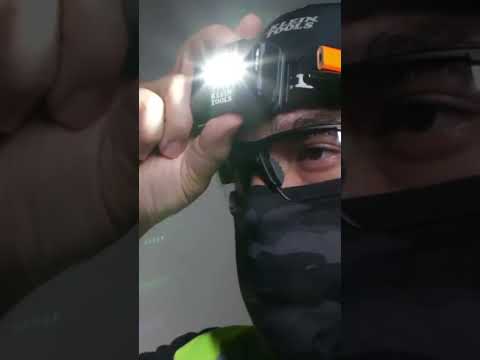 Luz frontal LED de matriz de luz recargable con correa ajustable. - Mod. 56049