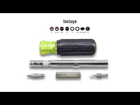 Herramienta multipunta Slide Driver 8 en 1 para HVAC. - Mod. 32596