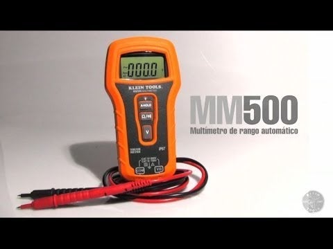 Multímetro de Rango Automático. - Mod. MM500