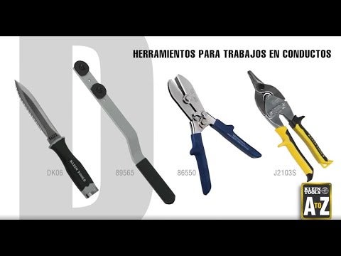 De la A a la Z D Duct Work Tools ( Herramientas para trabajos en conductos )