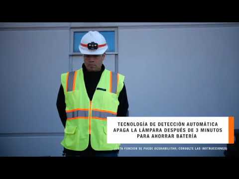 Luz Frontal Recargable de Apagado Automático. - Mod. 56034