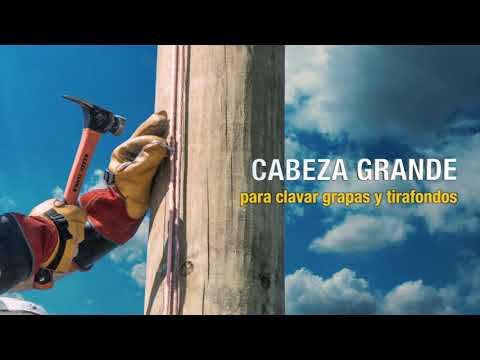 Martillo de uña fresada para liniero Mod. 832-26