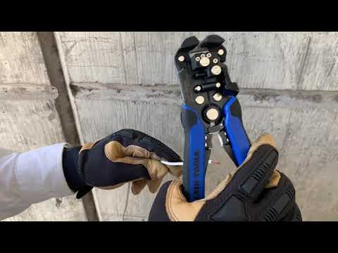 Pinza Pelacables y cortador de ajuste automático Mod.11061