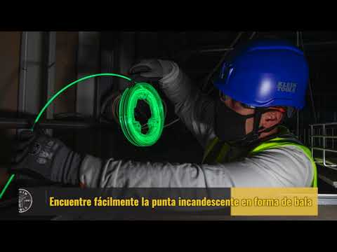 Guía jalacables incandescente de 6 m (20') Mod. 50550