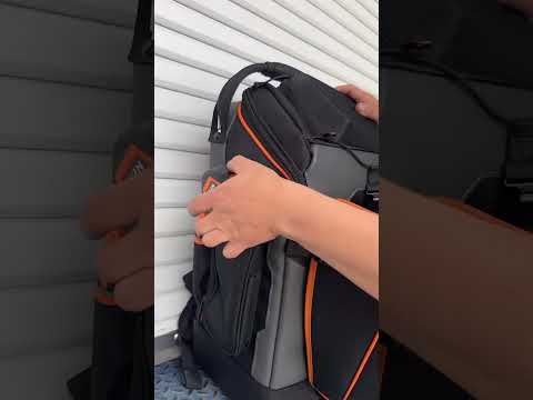 ¡Resistente al fuego! Mochila de electricista y soldador con 27 bolsillos. - Mod. 55665