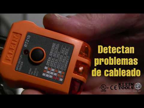 Probadores de Polaridad GFCI. - Mod. RT110