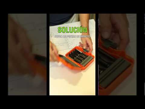 Juego de 26 puntas de impacto magnéticas profesionales Mod. 32799