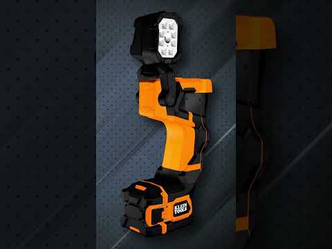 Ilumina portátil y versátil en el lugar de trabajo. Lámpara LED, 300°, 2500 lúmenes - Mod. BAT20UBL1