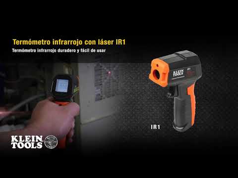 Termómetro infrarrojo con láser. - Mod. IR1