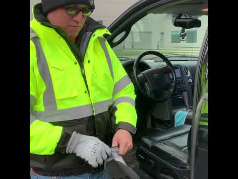 Chamarra de invierno de alta visibilidad. - Mod. 60364