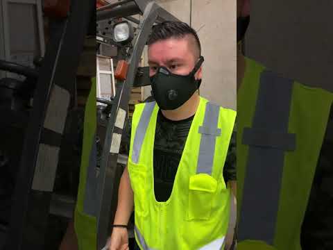 Protégete con cubrebocas en tu trabajo. Máscara para rostro reutilizable con filtros - Mod. 60442