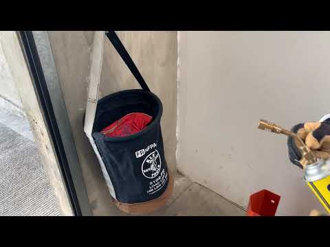 Cubeta de lona ignífuga de 30,5 cm Mod. 5104FR