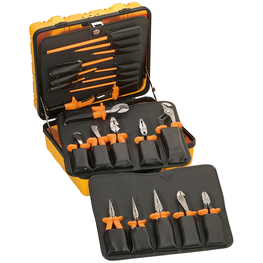  Kit de herramientas para electricista, 17 piezas