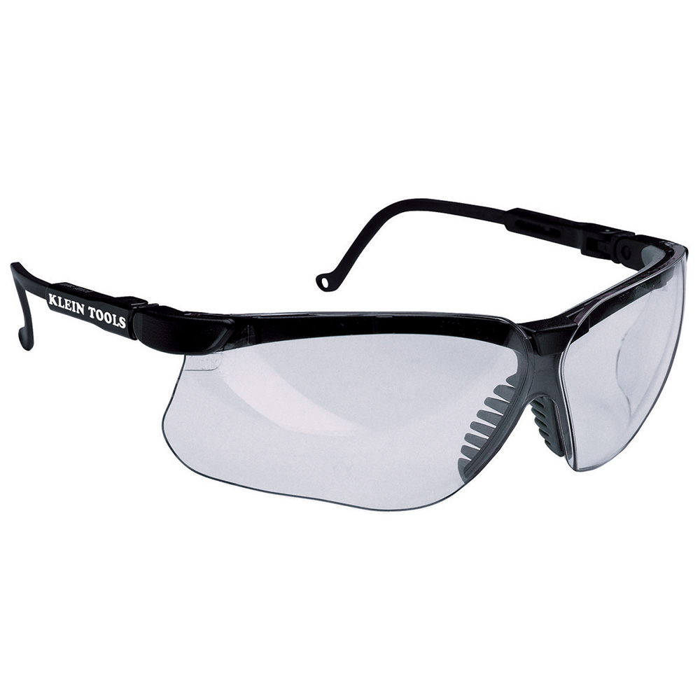 Gafas protectoras con marco negro y cristales transparentes - 60053