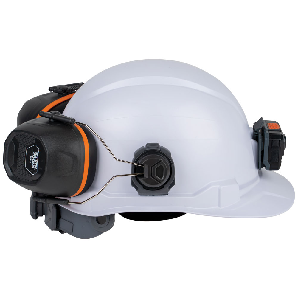 crimen botón talento Orejeras para casco de seguridad tipo cachucha y cascos de seguridad -  60532 | Klein Tools