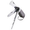 15506 Navaja de bolsillo de 3 hojas - Hoja tipo pata de cabra de acero al carbono, hoja de punta de lanza y hoja de punta de desarmador Image 5