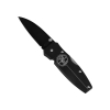 44000BLK Navaja liviana con seguro posterior color negra, cuchilla drop-point (punta caída) de 5,7 cm Image 1
