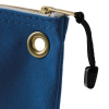 5539BLU Bolsa con cierre relámpago, portaherramientas de lona azul para consumibles Image 1