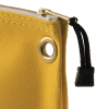 5539LYEL Bolsa con cierre relámpago, portaherramientas grande de 45,7 cm de lona amarilla Image 4