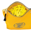 5539YEL Bolsa con cierre relámpago, portaherramientas de 25,4 cm de lona amarilla Image 2