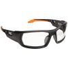 60163 Gafas de seguridad profesionales, marco completo, cristales transparentes Image