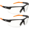 60171 Gafas de seguridad estándar, cristales transparentes, paquete de 2 unidades Image